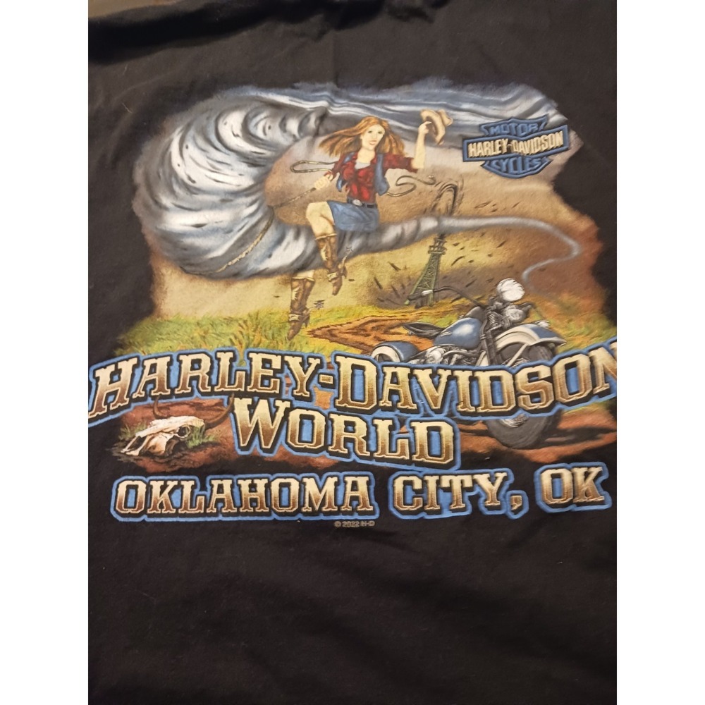 Harley-Davidson World Oklahoma City HD 2022 XL Tee Shirt
